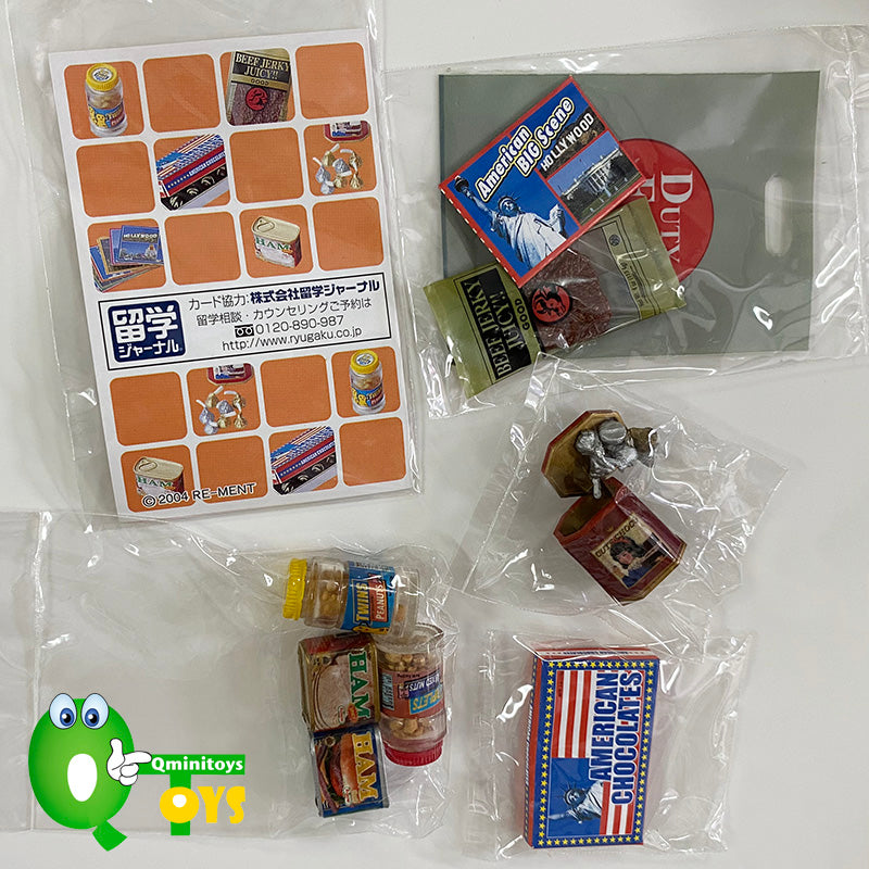 Rare 2004 Re-Ment Dreamy American Life Full Set of 10 pcs <Free shipping (Except the United States)>