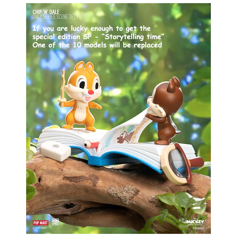 POP MART DISNEY CHIP 'N' DALE DAILY SERIES SCENE FULL SET (Blind Box) <Free shipping (Except the United States)>