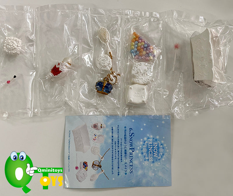 Rare 2005 Re-Ment Cosmetic No.6 Sp Secret - Snow Princess <Free shipping (Except the United States)>