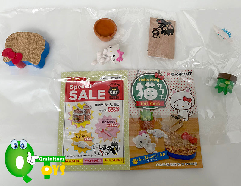 Rare 2016 Re-Ment Hello Kitty Cat Cafe (Sold Individually)