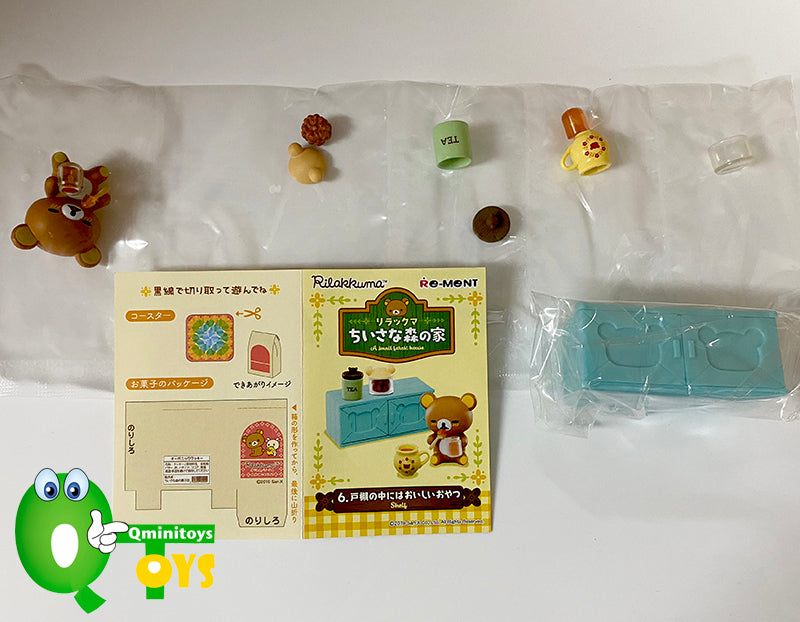 Rare 2019 Re-Ment Rilakkuma A Small Forest House Full Set of 6 pcs <Free shipping (Except the United States)>