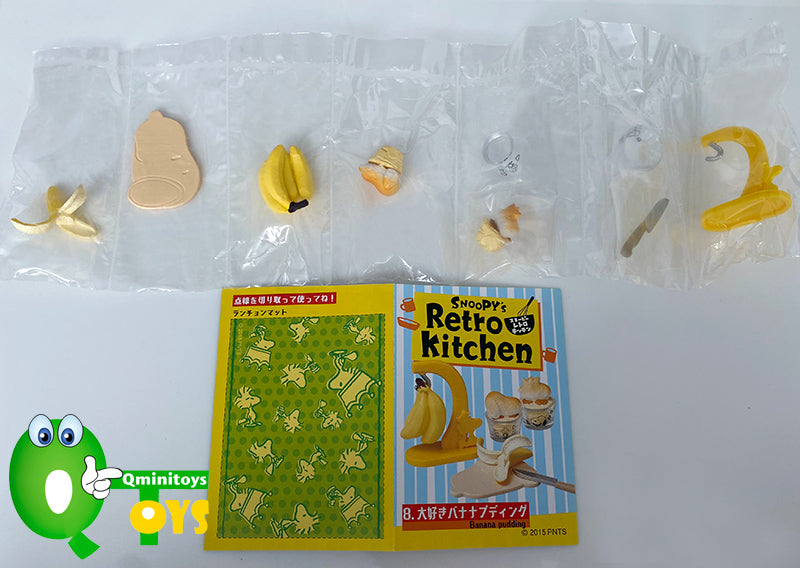 Rare 2015 Re-Ment Snoopy Retro Kitchen (Sold Individually) <Free shipping (Except the United States)>
