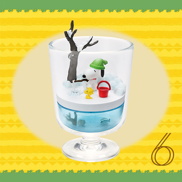 Rare 2019 Re-Ment SNOOPY & WOODSTOCK Everyday Terrarium Full Set of 6 pcs <Free shipping (Except the United States)>