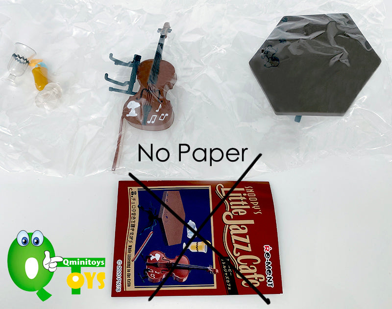 Rare 2019 Re-Ment Snoopy Little Jazz Cafe (Sold Individually) <Free shipping (Except the United States)>