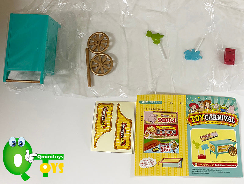 Rare 2015 Re-Ment Toy Story Toy Carnival Full Set of 8 pcs <Free shipping (Except the United States)>