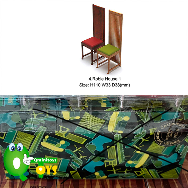 Rare 2009 Reina Japan 1/12 Designers Chair Design Interior Collection Vol.6 (Sold Individually)