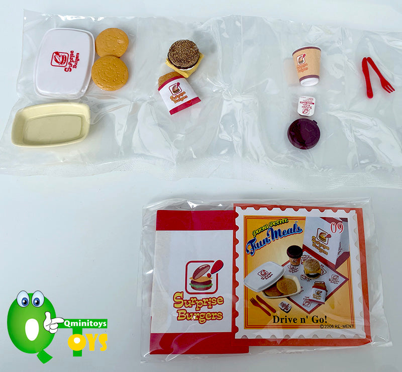 Rare 2006 Re-Ment Fun Meals (Sold Individually) <Free shipping (Except the United States)>