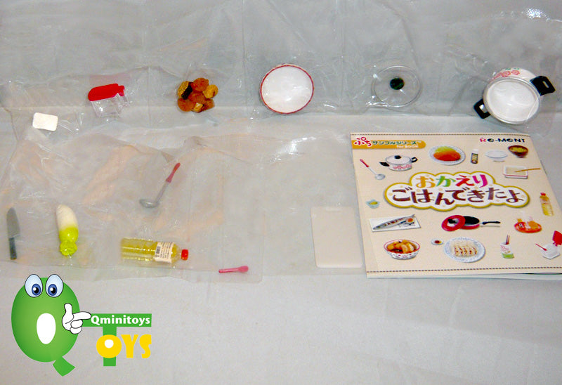 Rare 2012 Re-Ment 10th Anniversary Welcome Home Dinner (Sold individually) <Free shipping (Except the United States)>