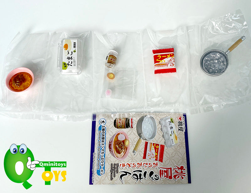Rare 2016 Re-Ment Momoya the Japanese Nostalgic Meals Full Set of 8 pcs <Free shipping (Except the United States)>