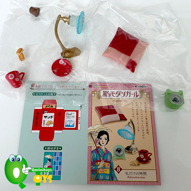 Rare 2016 Re-Ment Japan's Showa Era Beautiful Modern Girl (Sold Individually) <Free shipping (Except the United States)>