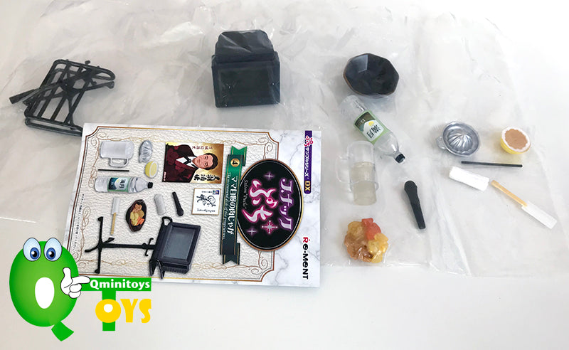 Rare 2017 Re-Ment Saloon Puchi Full Set of 4 pcs <Free shipping (Except the United States)>