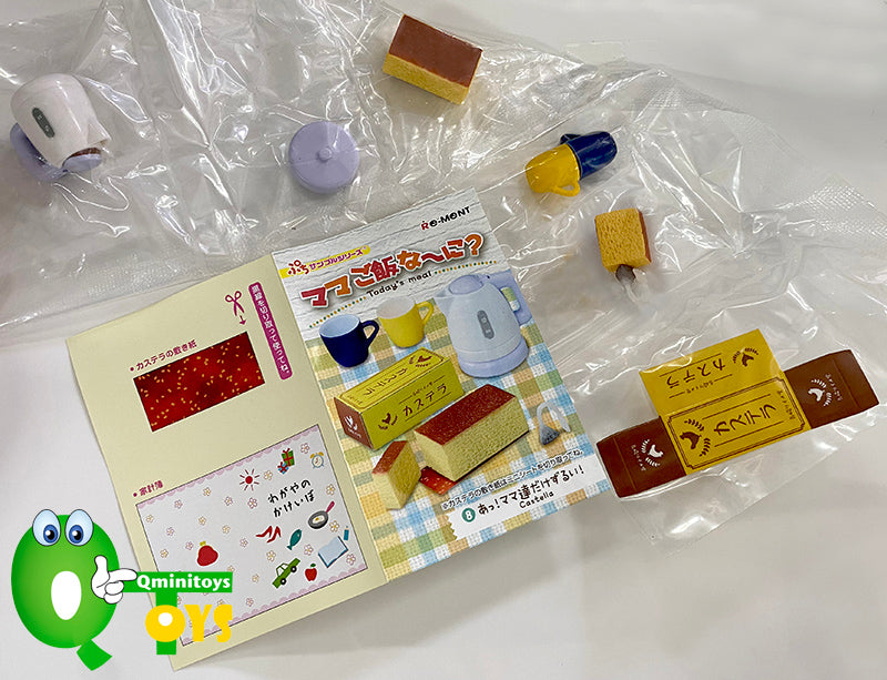 Rare 2017 Re-Ment Mama's rice? Today's Meal Full Set of 8 pcs <Free shipping (Except the United States)>