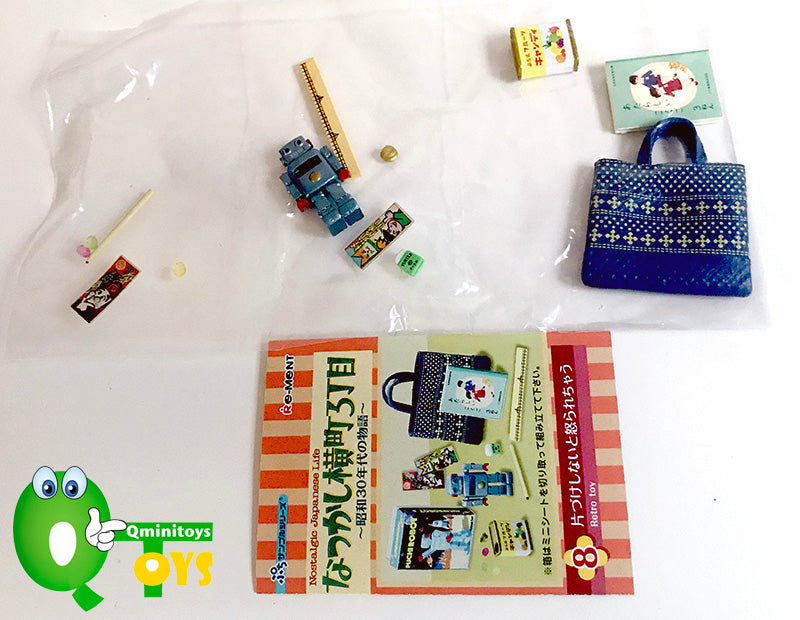 Rare 2019 Re-Ment Nostalgic Japanese life - Story of the 1950s Full Set of 8 pcs <Free shipping (Except the United States)>
