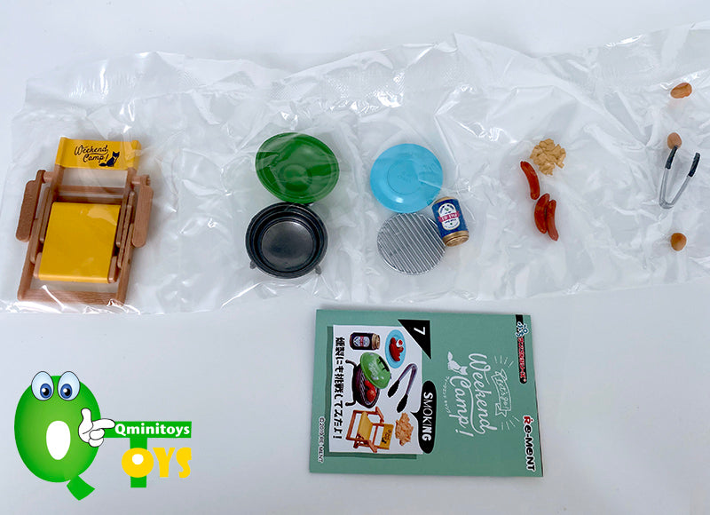 Rare 2019 Re-Ment Let's go! Weekend Camp! (Sold Individually) <Free shipping (Except the United States)>