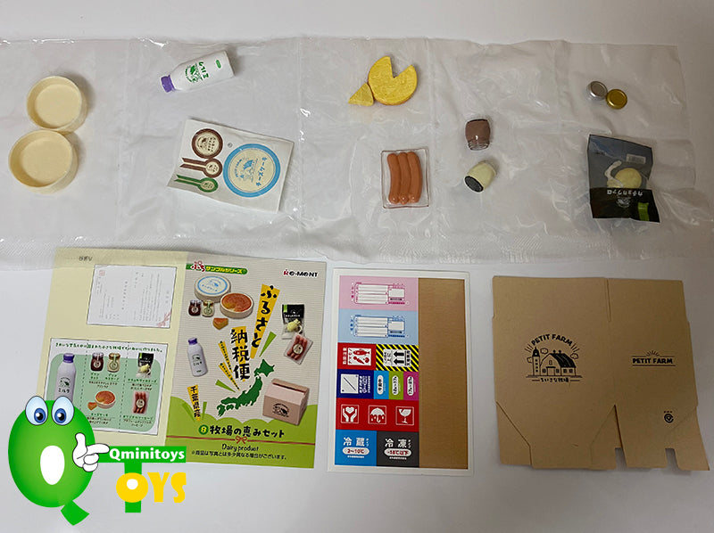 Rare 2021 Re-Ment Hometown Tax Return Gifts Full Set of 8 pcs <Free shipping (Except the United States)>