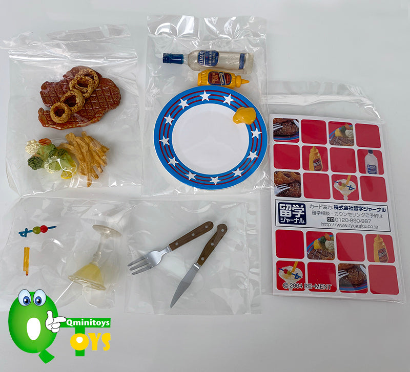 Rare 2004 Re-Ment Dreamy American Life Sp11 and Sp12 Secret <Free shipping (Except the United States)>