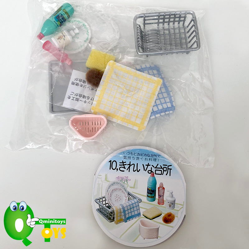 Rare 2005 Re-Ment Is Dinner Ready?! Full Set of 10 pcs <Free shipping (Except the United States)>