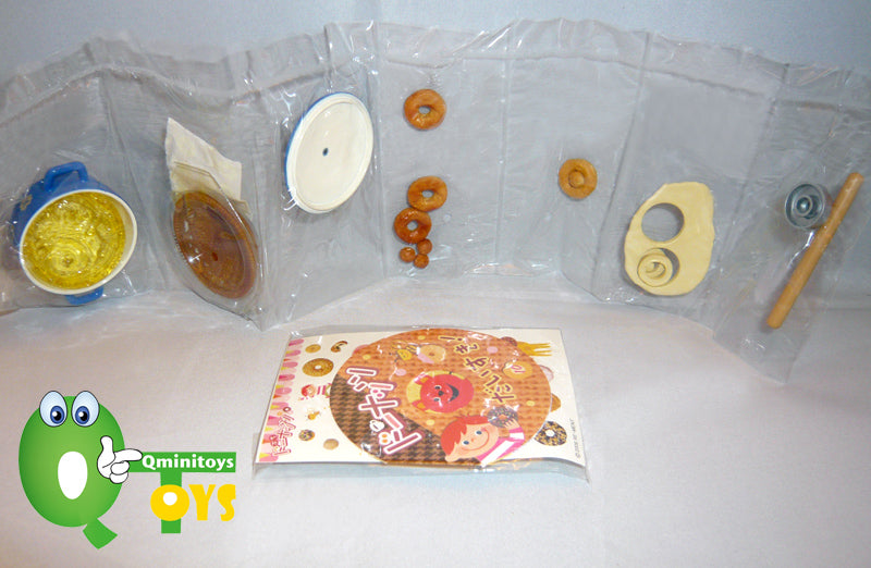 Rare 2006 Re-Ment Petit Donuts Full Set of 10 pcs (Japanese or American versions) <Free shipping (Except the United States)>