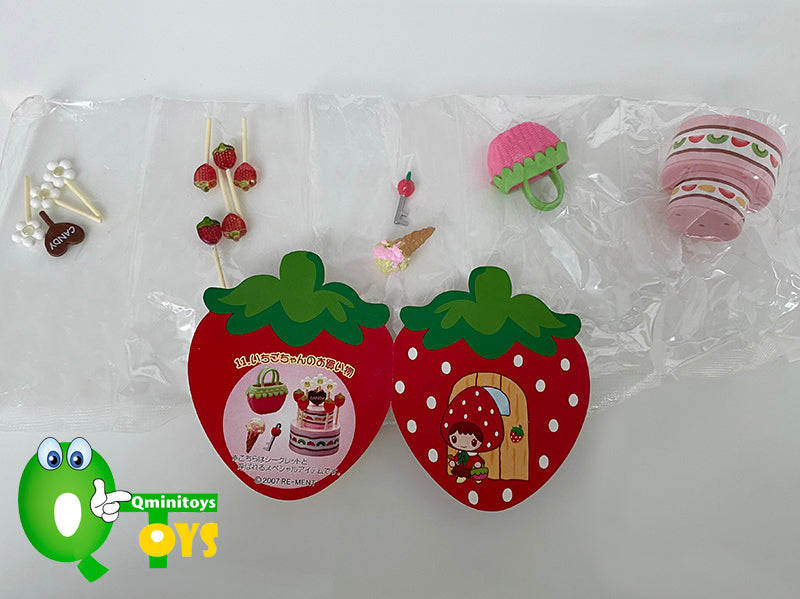 Rare 2007 Re-Ment Strawberry House Sp11 Secret - Strawberry cake <Free shipping (Except the United States)>