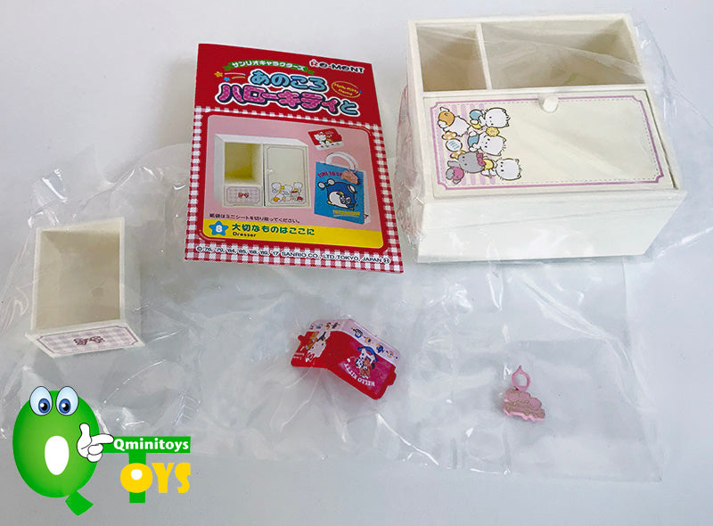 Rare 2017 Re-Ment Sanrio Hello Kitty Items Room Full Set of 8 pcs <Free shipping (Except the United States)>