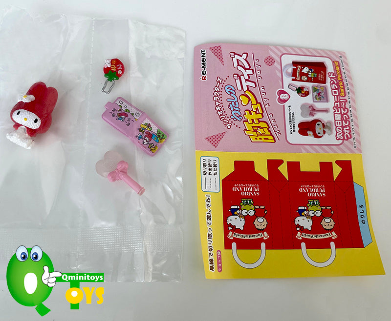 Rare 2019 Re-Ment Hello kitty Sanrio Mune Kyun Days Full Set of 8 pcs <Free shipping (Except the United States)>