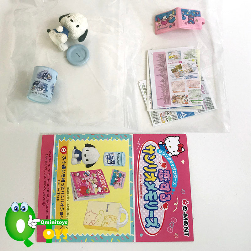 Rare 2018 Re-Ment In Love with Sanrio Memories Full Set of 8 pcs <Free shipping (Except the United States)>