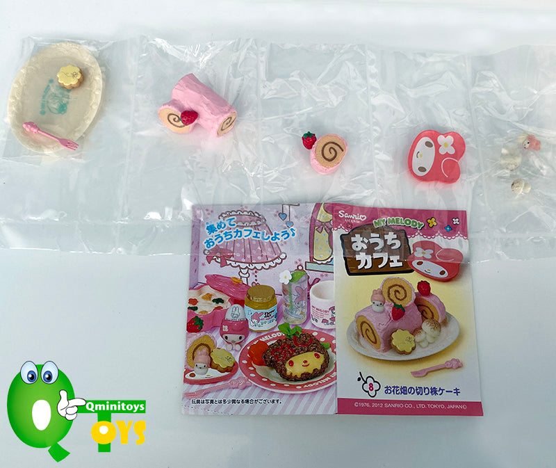 Rare 2012 Re-Ment My Melody Cafe Full Set of 8 pcs <Free Shipping>