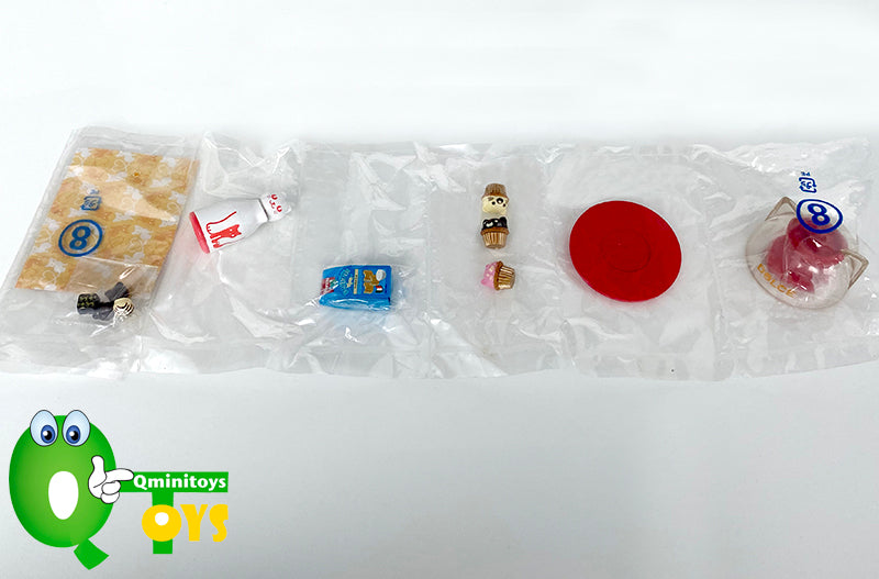 Rare 2007 MegaHouse Italian Black Cat Chef Full Set of 8pcs <Free shipping (Except the United States)>