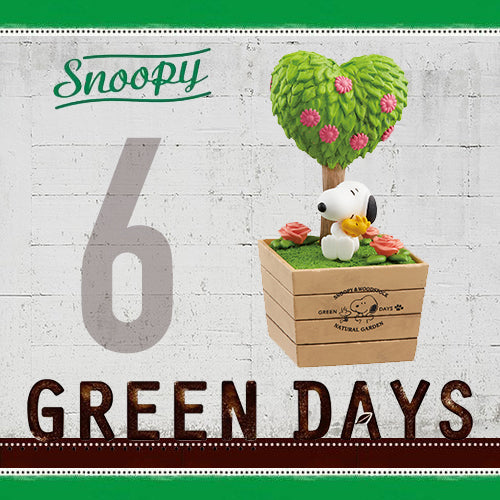 Rare 2018 Re-Ment Snoopy Green Days (Sold Individually) <Free shipping (Except the United States)>