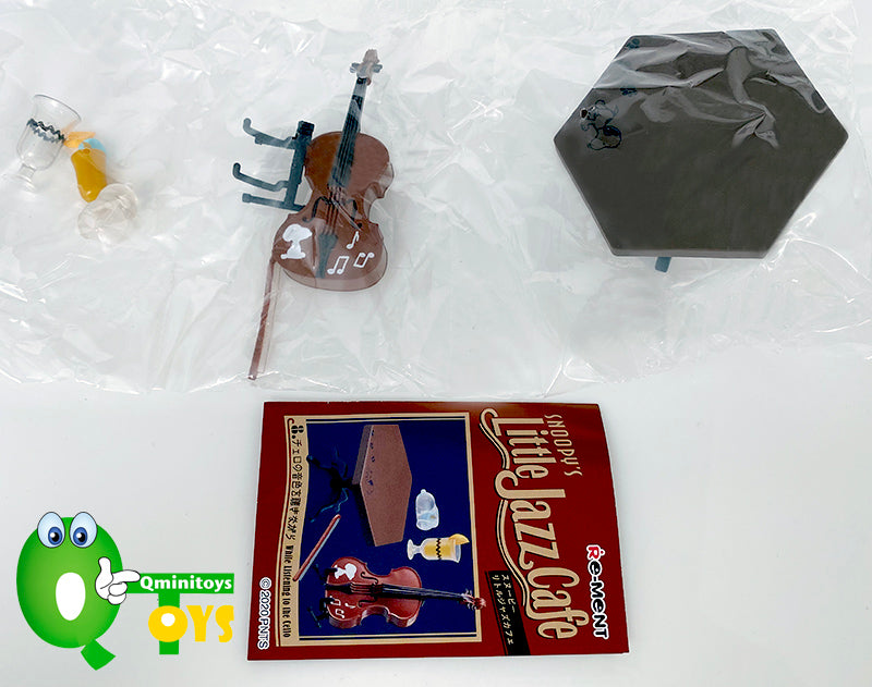 Rare 2019 Re-Ment Snoopy Little Jazz Cafe Full Set of 8 pcs (Outer box not keep in good condition) <Free shipping (Except the United States)>
