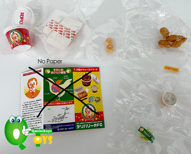 Rare 2007 Re-Ment Meal Delivery Service (Sold Individually) <Free shipping (Except the United States)>