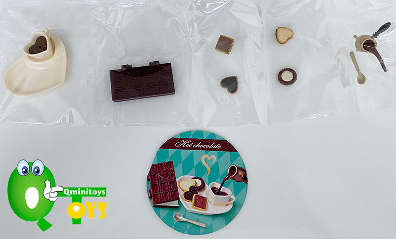 Rare 2008 Re-Ment Chocolate Shop Full Set of 8 pcs