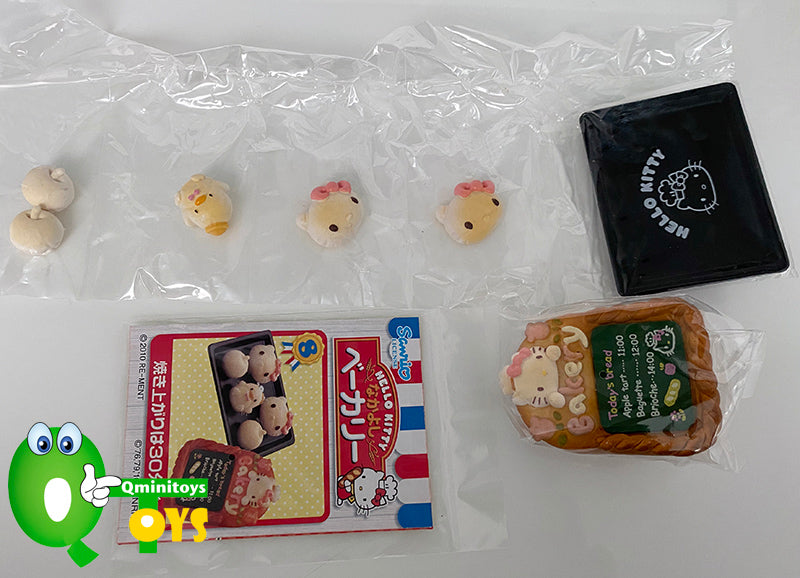 Rare 2010 Re-Ment Hello Kitty Bakery Full Set of 8 pcs <Free Shipping>