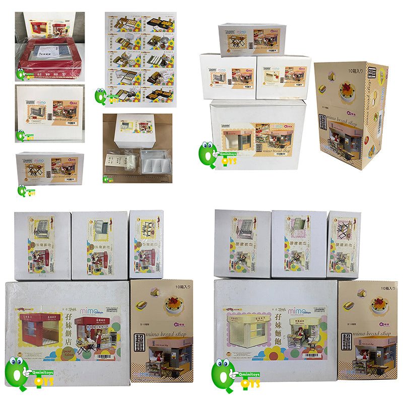 Rare 2009 Mimo Bakery Shop / Scenes / Food Set 10 pcs <Free Shipping>