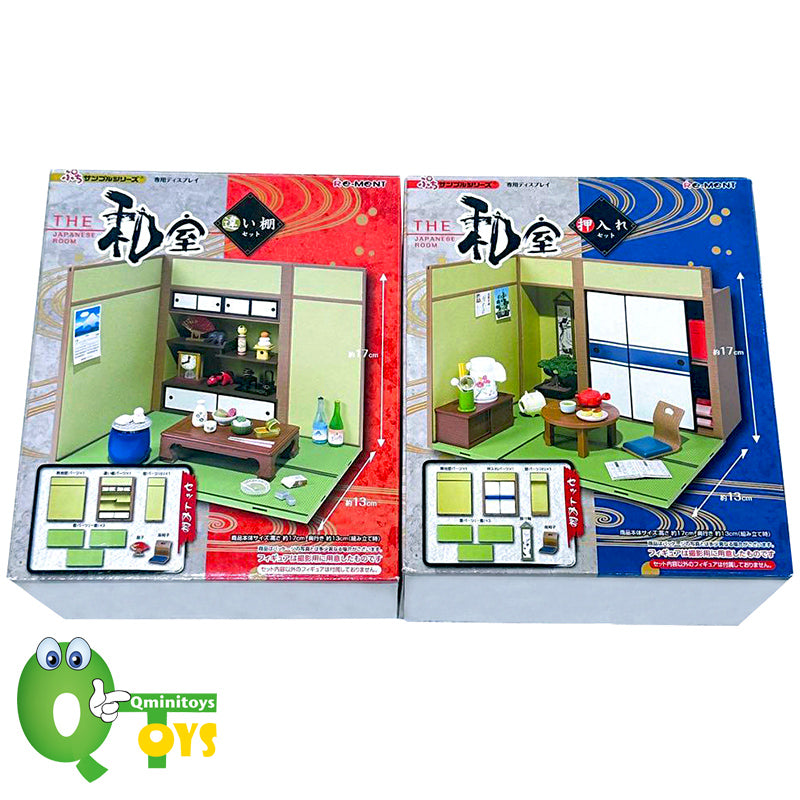 Rare 2017 Re-Ment THE Japanese-style room different shelf set / closet set <Free Shipping>