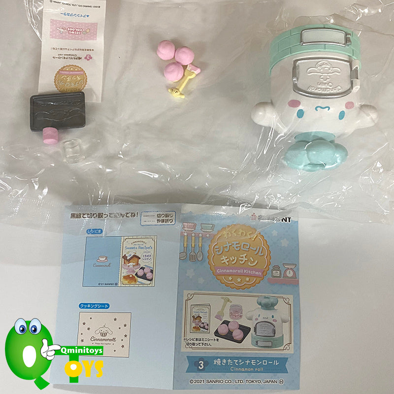 Rare 2021 Re-Ment Cinnamoroll Kitchen Full Set of 8 pcs <Free Shipping>