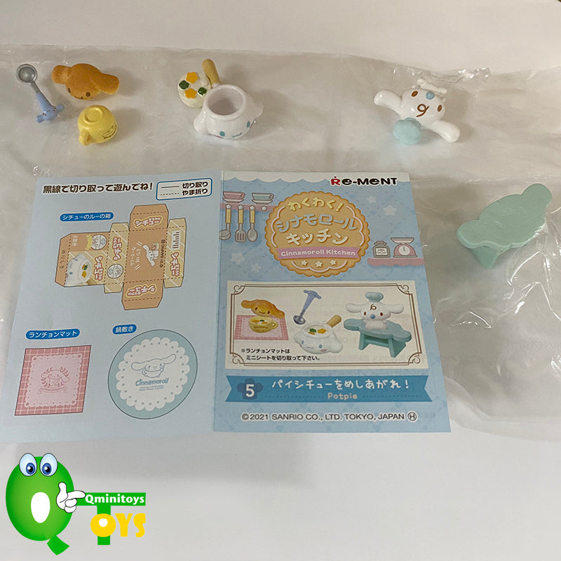 Rare 2021 Re-Ment Cinnamoroll Kitchen Full Set of 8 pcs <Free Shipping>