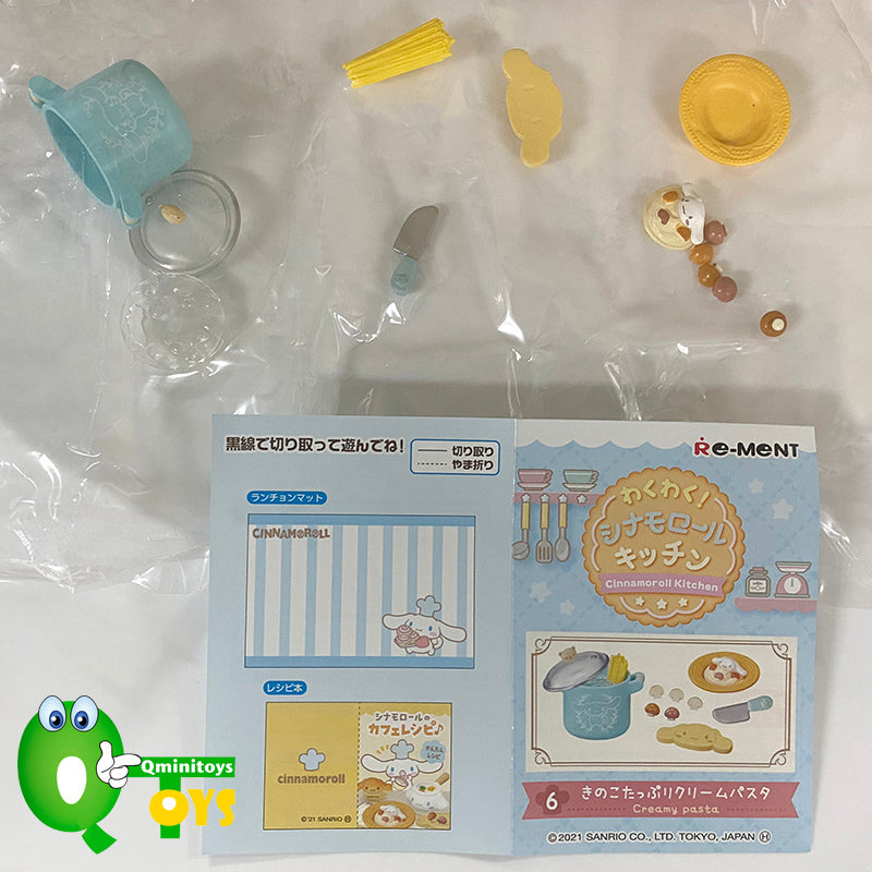 Rare 2021 Re-Ment Cinnamoroll Kitchen Full Set of 8 pcs <Free Shipping>