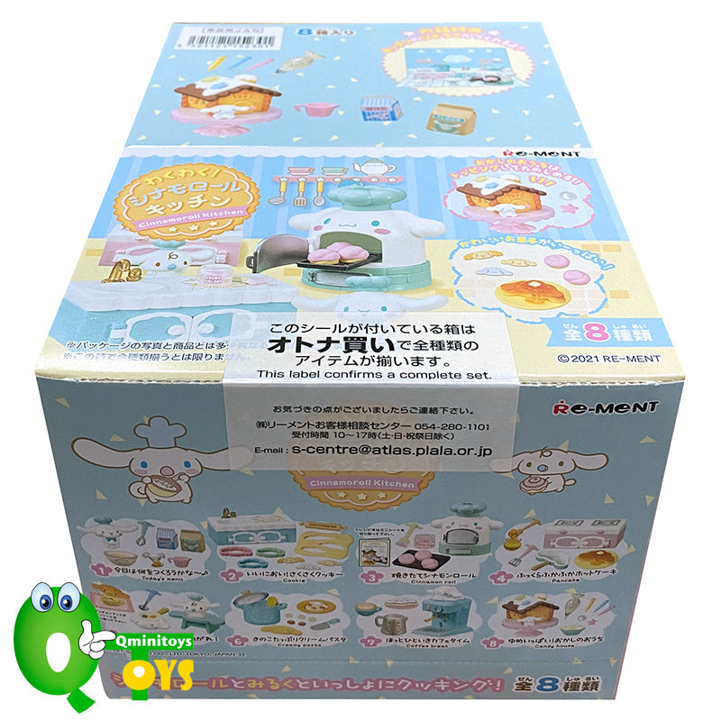 Rare 2021 Re-Ment Cinnamoroll Kitchen Full Set of 8 pcs <Free Shipping>