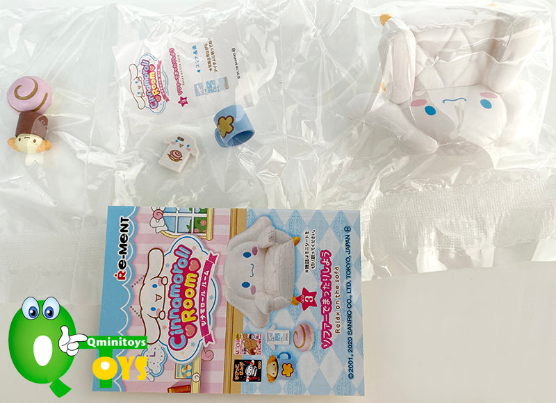 Rare 2020 Re-Ment Cinnamoroll Room Full Set of 8 pcs <Free Shipping>