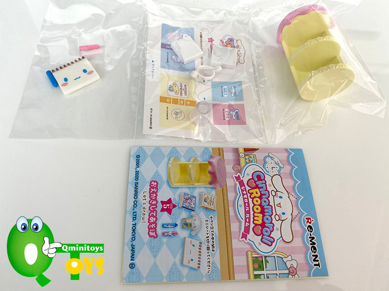 Rare 2020 Re-Ment Cinnamoroll Room Full Set of 8 pcs <Free Shipping>