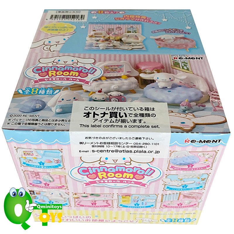 Rare 2020 Re-Ment Cinnamoroll Room Full Set of 8 pcs <Free Shipping>