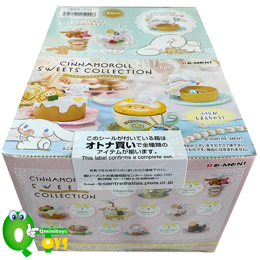 Rare 2020 Re-Ment CINNAMOROLL SWEETS COLLECTION Full Set of 8 pcs <Free Shipping>