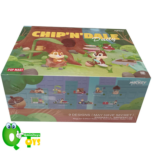 POP MART DISNEY CHIP 'N' DALE DAILY SERIES SCENE FULL SETS (Blind Box)