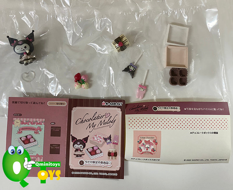 Rare 2022 Re-Ment Chocolatier My Melody (Sold Individually) <Free Shipping>