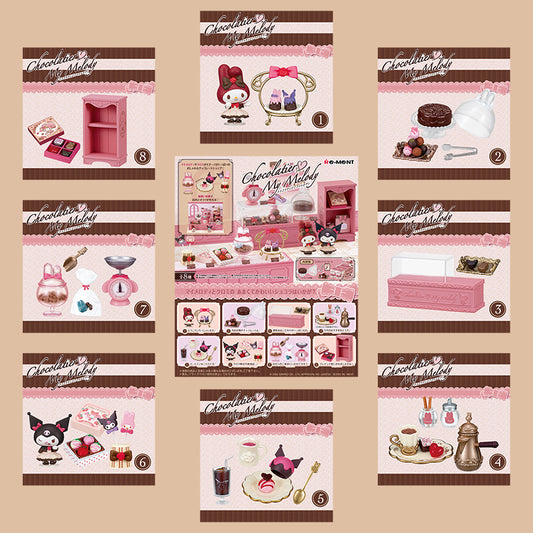 Rare 2022 Re-Ment Chocolatier My Melody (Sold Individually) <Free Shipping>