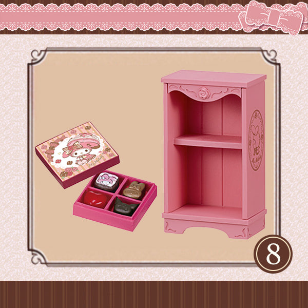 Rare 2022 Re-Ment Chocolatier My Melody Full Set of 8 pcs <Free shipping (Except the United States)>