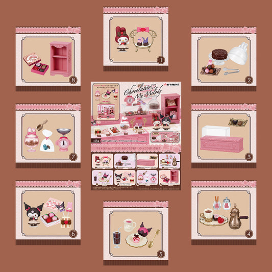 Rare 2022 Re-Ment Chocolatier My Melody (Sold Individually) <Free shipping (Except the United States)>