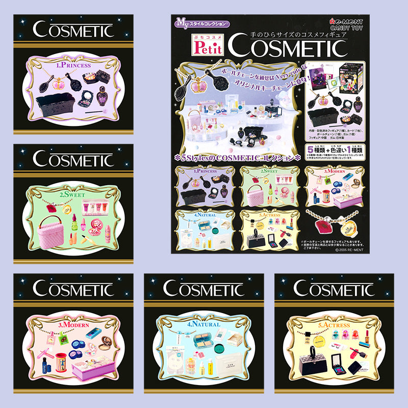 Rare 2005 Re-Ment Cosmetic Full Set of 5 pcs / 6 pcs <Free Shipping>