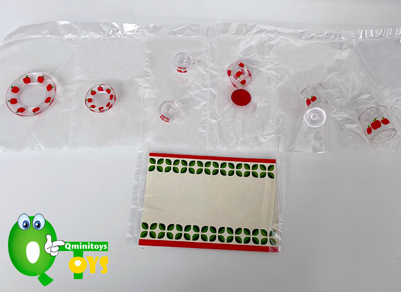 Rare 2005 Re-Ment Dreamy Tableware Full Set of 10 / 13 pcs <Free shipping (Except the United States)>